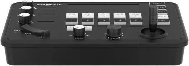 Alt view image 3 of 7 - BZBGEAR Universal Compact Serial and IP PTZ Camera Joystick Controller with RS-232/422 Support