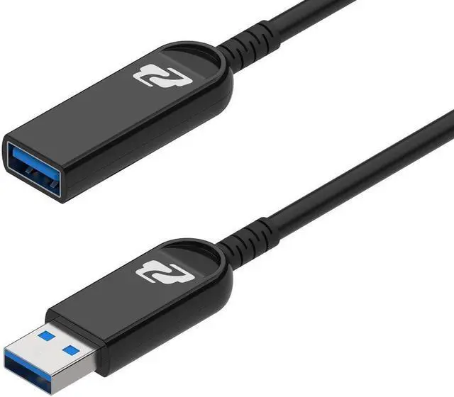 Alt view image 5 of 7 - BZBGEAR USB 3.0 AM/AF Active Optical Extension Cable - 30m/100ft