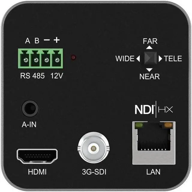 Alt view image 4 of 7 - BZBGEAR 1080P FHD 20X Zoom HDMI/SDI/IP/NDI|HX Streaming Box Camera with Audio Input