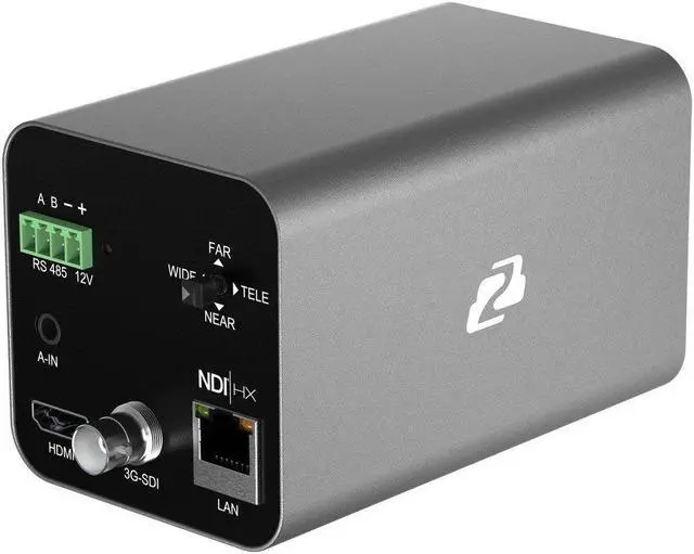 Alt view image 5 of 7 - BZBGEAR 1080P FHD 20X Zoom HDMI/SDI/IP/NDI|HX Streaming Box Camera with Audio Input