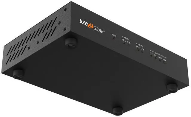 Alt view image 6 of 7 - BZBGEAR 4K UHD HDMI Video Wall Processor/Switcher with IP/Audio/RS-232 for up to 4 Tvs
