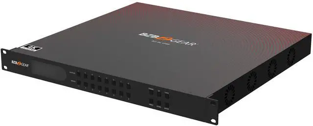Alt view image 5 of 6 - BZBGEAR 8x8 4K UHD Seamless HDMI Matrix Switcher/Video Wall Processor/MultiViewer with Scaler/IR/Audio/IP and RS-232