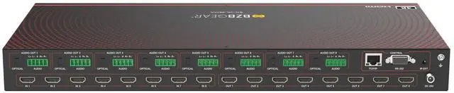 Alt view image 4 of 7 - BZBGEAR 8x8 4K UHD HDMI 2.0 Matrix Switcher with Audio De-embedding and Independent Routing (4K60 - 4:4:4 and HDR Support)