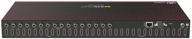 Alt view image 7 of 7 - BZBGEAR 16x16 4K UHD HDMI 2.0 Matrix Switcher with Audio De-embedding and Independent Routing (4K60 - 4:4:4 and HDR Support)