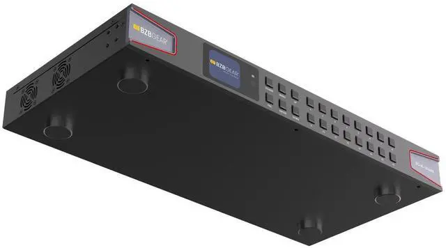 Alt view image 3 of 7 - BZBGEAR 16x16 4K UHD HDMI 2.0 Matrix Switcher with Audio De-embedding and Independent Routing (4K60 - 4:4:4 and HDR Support)
