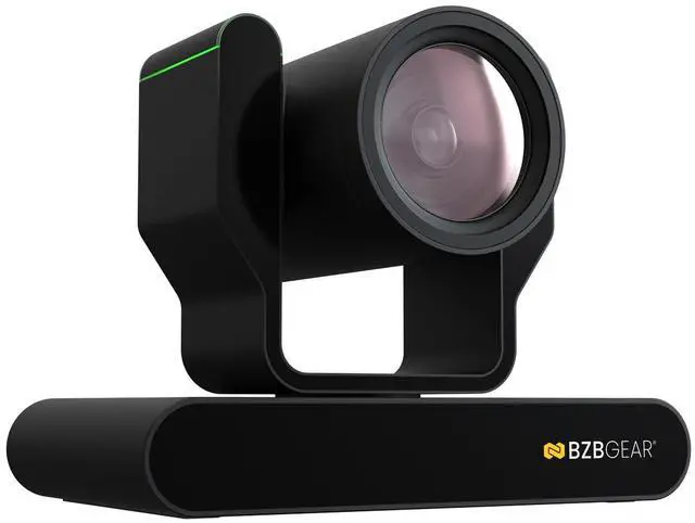 Alt view image 4 of 7 - BZBGEAR 25X 4K UHD AUTO TRACKING  HDMI 2.0/12G-SDI/USB 2.0/USB 3.0 Live Streaming PTZ Camera with Tally Lights (Black)