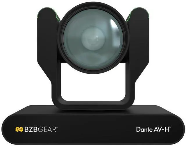 Alt view image 6 of 7 - BZBGEAR 12X 4K UHD AUTO TRACKING HDMI 2.0/12G-SDI/USB 2.0/USB 3.0 Dante AV-H Live Streaming PTZ Camera with Tally Lights (Black)