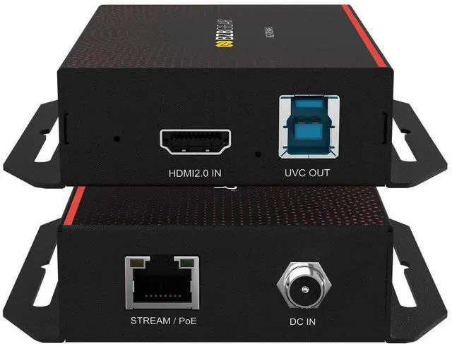 Main image of BZBGEAR HDMI to IP/UVC POE Encoder Supports H.264/H.265/AVC (Dante AV-H Ready)