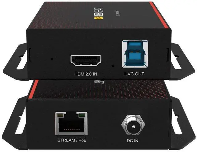 Main image of BZBGEAR HDMI to IP/UVC POE Encoder Supports H.264/H.265/AVC plus NDI Support