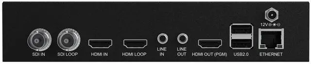 Alt view image 5 of 7 - BZBGEAR 1 Channel SDI/HDMI Encoder/Decoder/Recorder with Audio/USB 3.0 for Storage plus NDI Support
