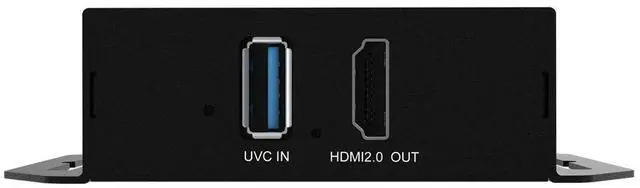 Alt view image 5 of 7 - BZBGEAR IP/UVC to HDMI 2.0 POE Decoder Supports H.264/H.265/AVC (Dante AV-H Ready)