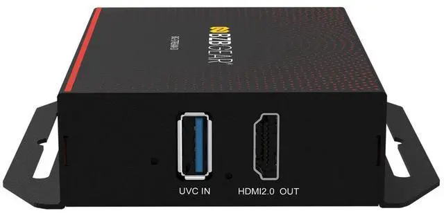 Alt view image 2 of 7 - BZBGEAR IP/UVC to HDMI 2.0 POE Decoder Supports H.264/H.265/AVC (Dante AV-H Ready)