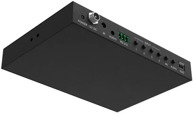 Alt view image 7 of 7 - BZBGEAR 4x1 4K UHD HDMI Seamless Switcher/Scaler/MultiViewer with PIP/Audio De-Embedding and 8 Display Modes