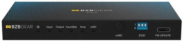 Alt view image 2 of 7 - BZBGEAR 8K HDMI 2.1 eARC Audio to AV Receiver/Soundbar/Amplifier Converter/Adapter with CEC/EDID Support