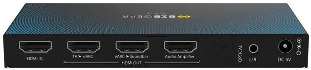 Alt view image 3 of 7 - BZBGEAR 8K HDMI 2.1 eARC Audio to AV Receiver/Soundbar/Amplifier Converter/Adapter with CEC/EDID Support