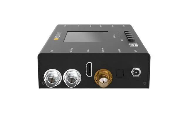 Alt view image 3 of 7 - BZBGEAR HDMI 2.0 & 12G/6G/3G/HD-SDI Cross Converter and Scaler with 3.5 LCD Display/Built-in Test Patterns /Audio Embedder/De-Embedder