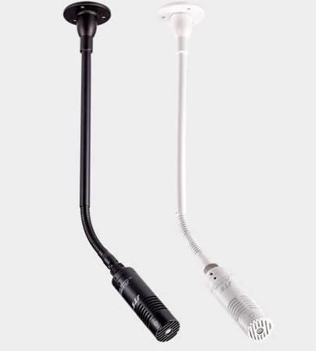 Main image of BZBGEAR JTS 12 Ceiling Cardioid Condenser Microphone High Output, Low Frequency for Conference Rooms (White)