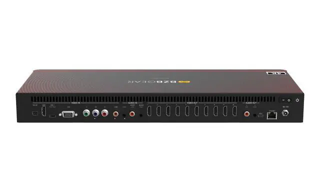 Alt view image 2 of 7 - BZBGEAR 4K UHD Advanced Multi Input Video Wall Processor with Seamless Switching/Scaling/EDID Management for up to 9 Tvs