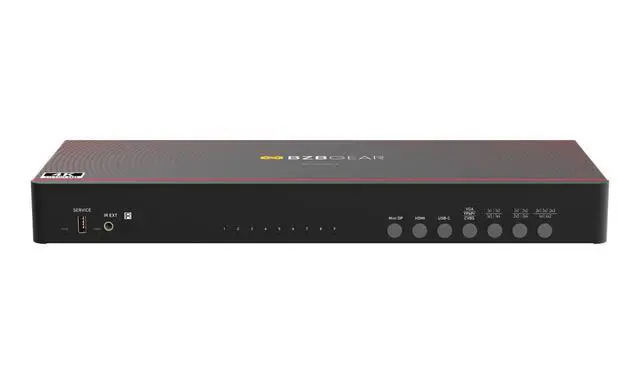 Alt view image 3 of 7 - BZBGEAR 4K UHD Advanced Multi Input Video Wall Processor with Seamless Switching/Scaling/EDID Management for up to 9 Tvs