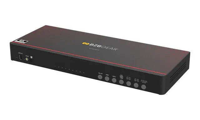 Alt view image 6 of 7 - BZBGEAR 4K UHD Advanced Multi Input Video Wall Processor with Seamless Switching/Scaling/EDID Management for up to 9 Tvs