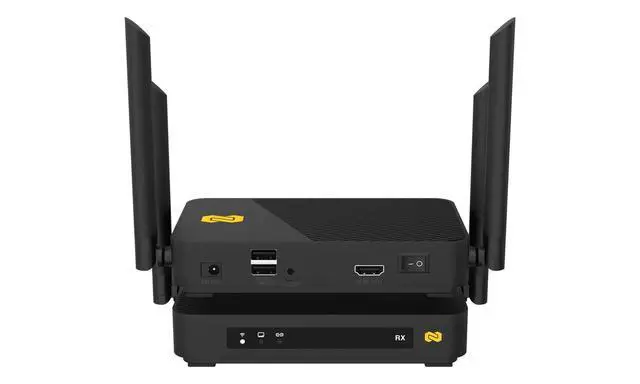 Alt view image 2 of 7 - BZBGEAR 4K60 UHD Wireless HDMI Sender/Receiver Extender Kit with Ultra-Low Latency