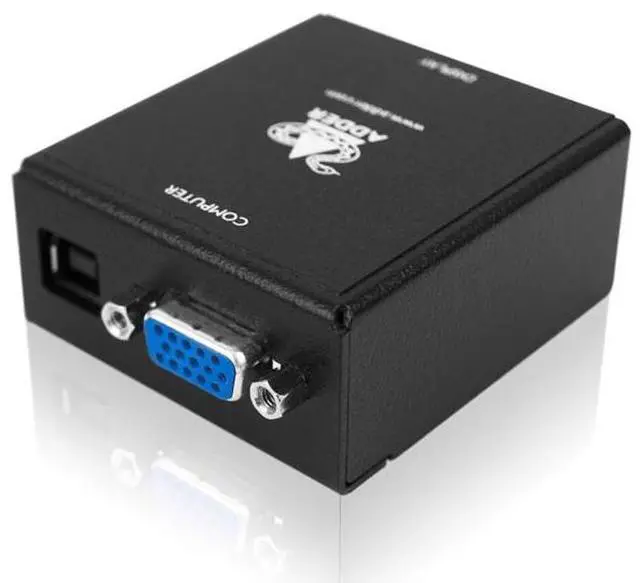 Alt view image 3 of 11 - Adder DVA VGA to DVI-D/USB Powered Video Converter