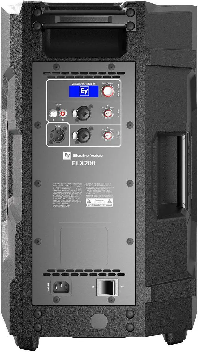 Alt view image 5 of 18 - Electro-Voice ELX200-10P 10" Powered PA Cabinet