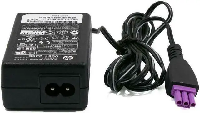 Alt view image 2 of 5 - Genuine HP 0957-2286 AC Printer Power Adapter HP 1000 1050 2050 3050 3052