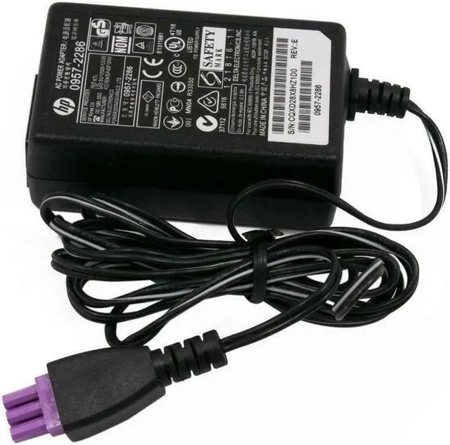 Alt view image 3 of 5 - Genuine HP 0957-2286 AC Printer Power Adapter HP 1000 1050 2050 3050 3052