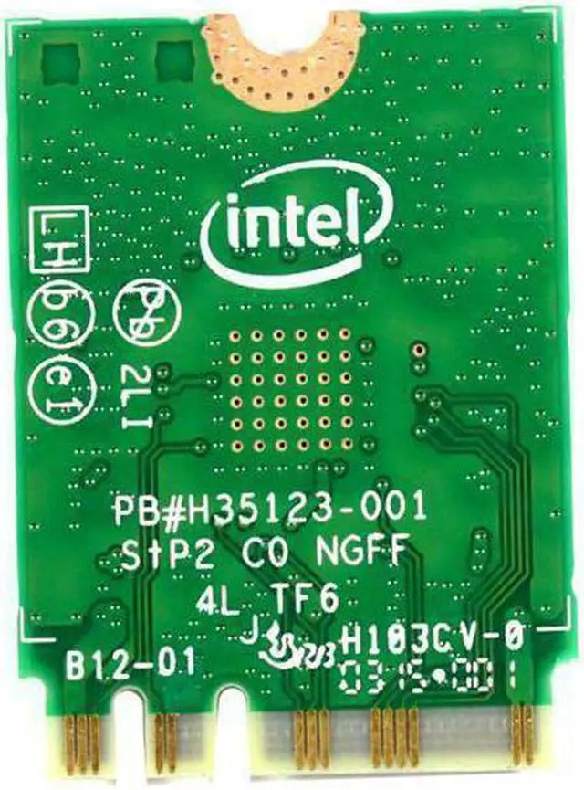 Alt view image 2 of 2 - Dell M.2 K57GX Bluetooth WLAN 802.11ac Wireless Card 7265NGW