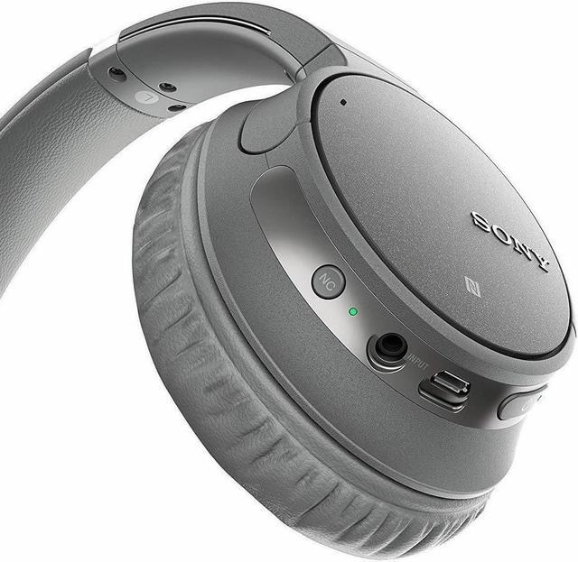 Alt view image 4 of 5 - New Sony WH-CH700N Gray Wireless Bluetooth Noise Canceling Over-the-Ear Headphones 027242908734