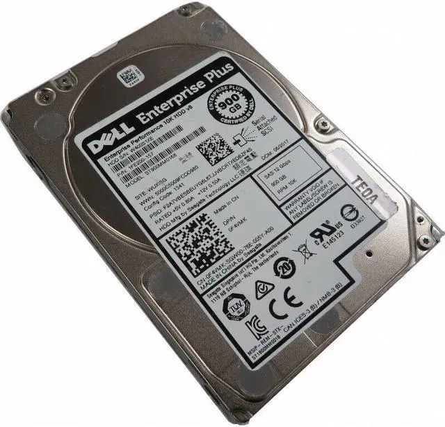 Alt view image 4 of 5 - New Seagate 900GB 12Gbps 10K F4VMK Equallogic Plus V8 2.5" SAS Hard Drive ST900MM0168