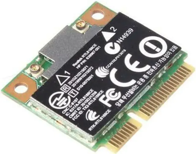 Alt view image 3 of 4 - New HP Pavilion Realtek RTL8188CE Wireless-N 150Mbps WiFi PCI-E Card 640926-001