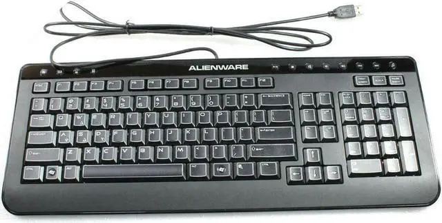 Main image of NEW Dell Alienware Multimedia Black USB Keyboard 40CM0 040CM0 CN-040CM0 SK-8165