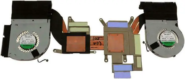 Alt view image 3 of 10 - Dell Alienware 13 R3 CPU Cooling Fan GPU Fan With Heatsink 5H8Y5 05H8Y5 CN-05H8Y5