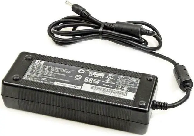 Alt view image 2 of 7 - HP 120W AC Adapter PPP017H HP-OW121F13 120W 393946-002 With Power Cord