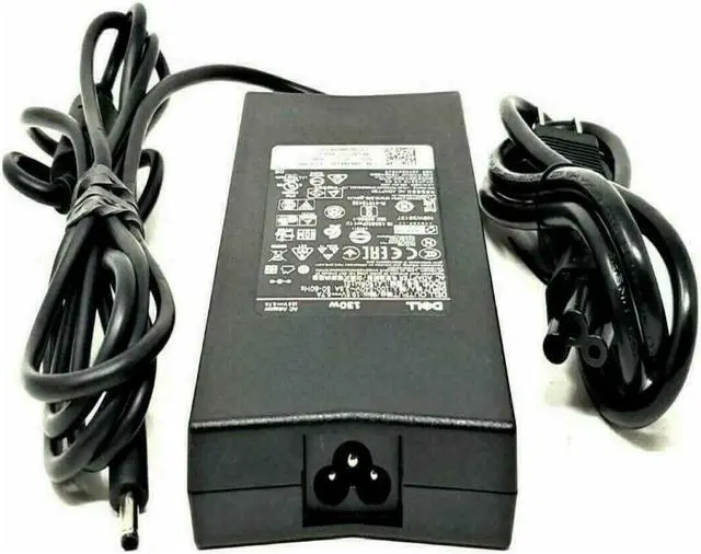 Alt view image 3 of 6 - Dell Vostro 5460 130W AC Slim Adapter 19.5V LA130PM190 3JF3H 662JT M1MYR 0M1MYR CN-0M1MYR