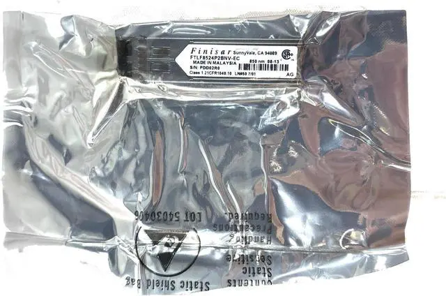 Main image of EMC 019-078-032 Finisar 4GB SW SFP Transceiver FTLF8524P2BNV-EC PDD02R0