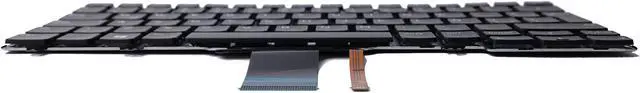 Alt view image 3 of 7 - Dell Latitude E7250 E5250 Spanish 83 keys QWERTY Laptop Keyboard W/Backlight PK1313O1B21 NSK-LMABC 1E 48G8Y 048G8Y CN-048G8Y