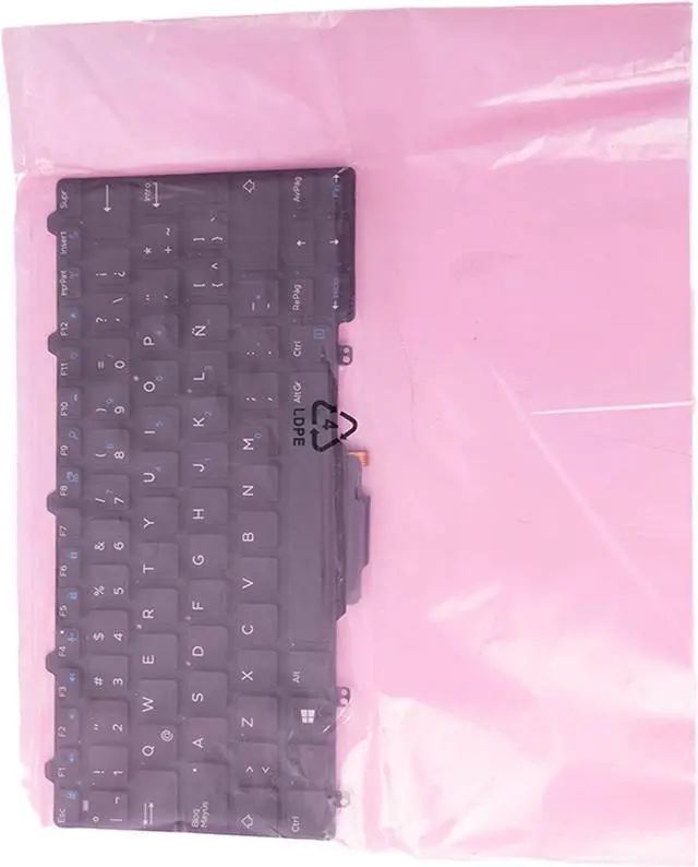 Alt view image 7 of 7 - Dell Latitude E7250 E5250 Spanish 83 keys QWERTY Laptop Keyboard W/Backlight PK1313O1B21 NSK-LMABC 1E 48G8Y 048G8Y CN-048G8Y