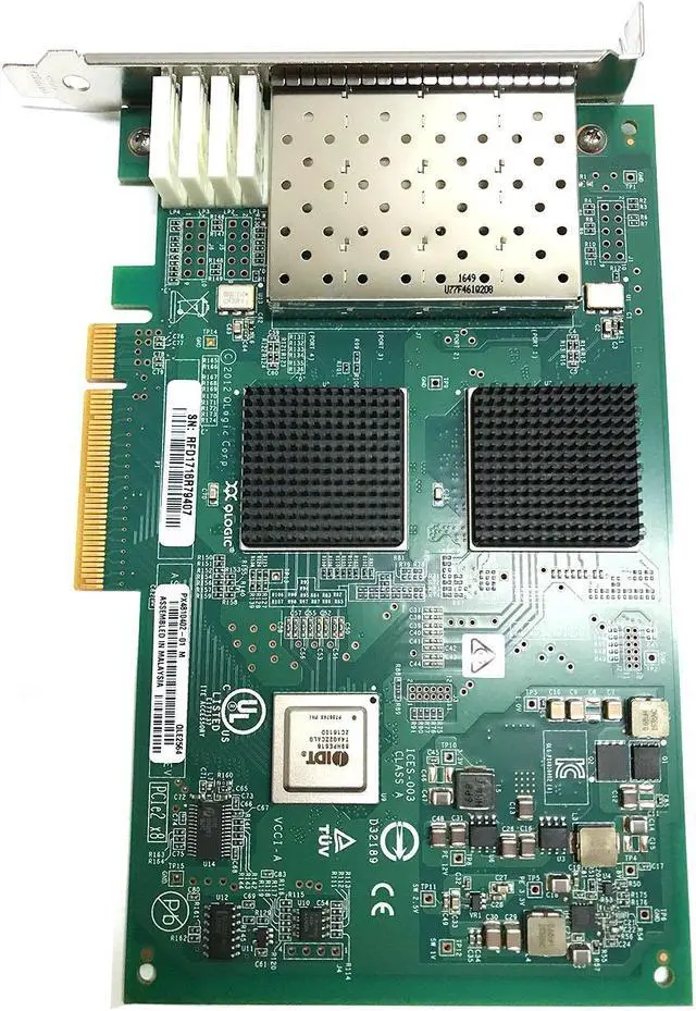 Alt view image 6 of 13 - Qlogic QLE2564 PCI-E x 8 Transfer Speed 8Gb Transfer Rate PCI-E Interface 4 Port Fiber Channel Host Bus Adapter PX4810402-01