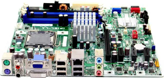 Alt view image 2 of 5 - Hp 487622-001 System Board G45 Chip 1333Mhz Fsb 8Gb Max Ddr2 Sdram Support For Dx7500 Desktop Pc