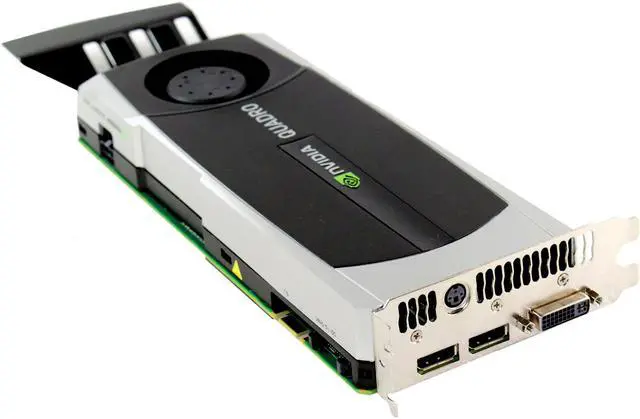 Alt view image 3 of 7 - NVIDIA Quadro 6000 VCQ6000-PB 6GB 384-bit GDDR5 PCI Express 2.0 x16 Workstation Video Card
