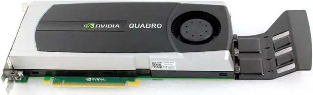 Alt view image 4 of 7 - NVIDIA Quadro 6000 VCQ6000-PB 6GB 384-bit GDDR5 PCI Express 2.0 x16 Workstation Video Card