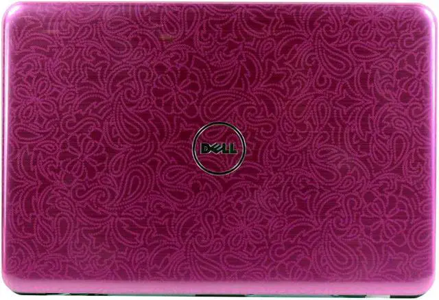 Alt view image 3 of 3 - Dell Inspiron 1120 (M101z) / 1121 LCD Back Cover Lid - Purple Pattern - 5VFWP