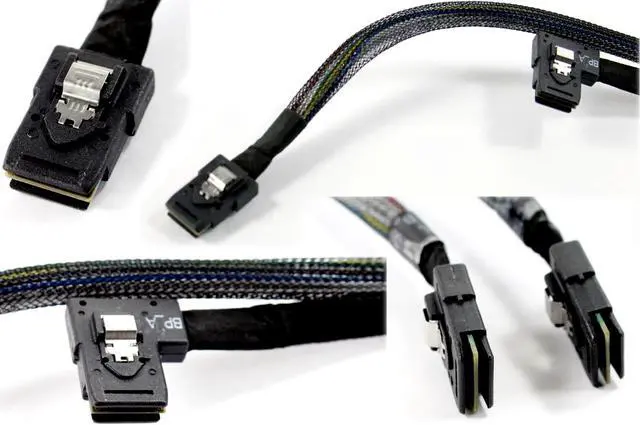 Alt view image 5 of 5 - DELL PowerEdge R520 8087 to 8087 Internal Mini SAS Backplane Cable - F7VTC