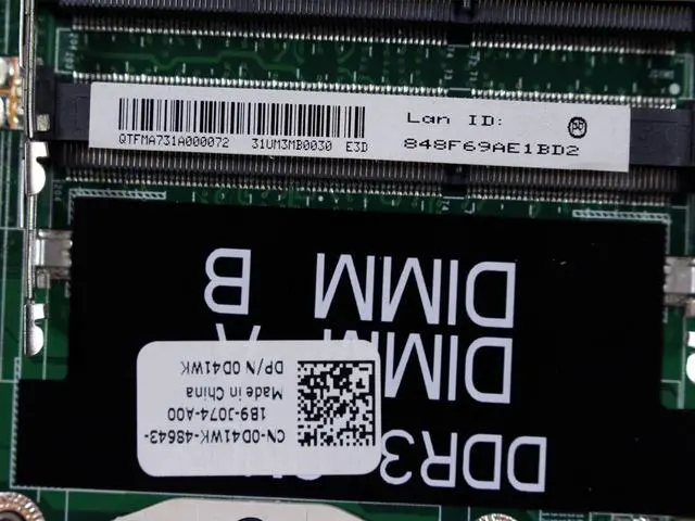 Alt view image 7 of 7 - Dell Inspiron 1464 Laptop Motherboard with Discrete ATI Video Graphics 64MB D41WK 0D41WK