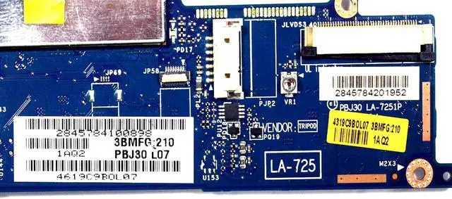 Alt view image 3 of 5 - Acer Iconia A100 7" Tablet Motherboard PBJ30 LA-7251P MB.H6R00.001 MBH6R00001