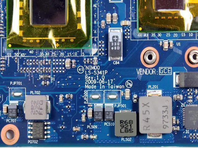 Alt view image 3 of 3 - Dell Inspiron 1110 11z Intel Celeron 1.3 Ghz CPU Processor RAM Memory Motherboard LS-5431P HR87N CN-0HR87N