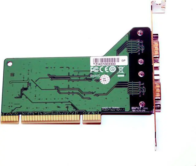 Alt view image 3 of 3 - New Moxa CP-102U 2-Port RS-232 Smart Universal PCI Serial board UP158